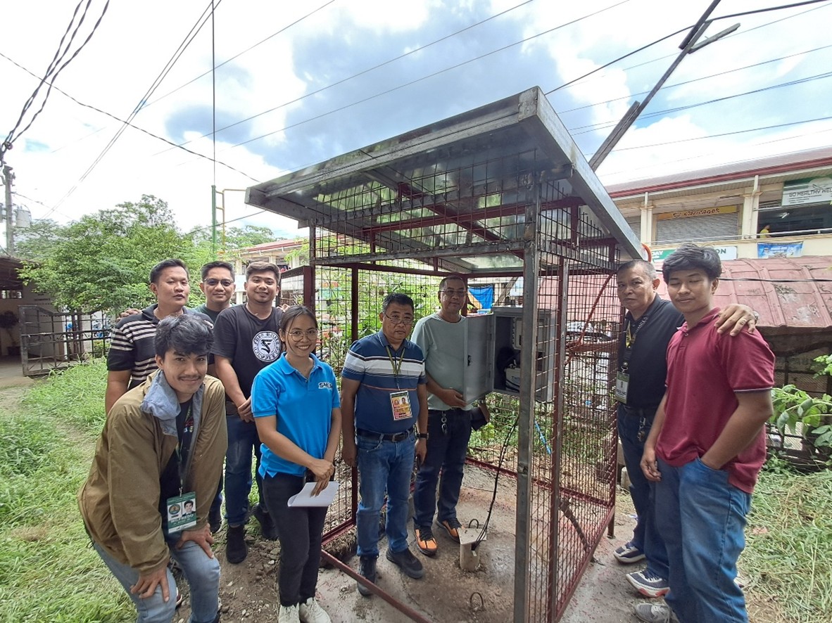Groundwater Sensor Installation at LGU Maddela, Quirino.